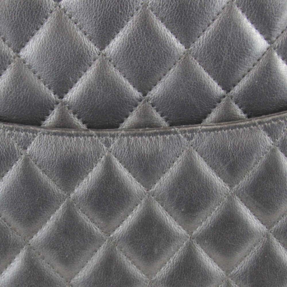 CHANEL Black Lambskin Leather Tote Bag - Picture 6 of 14